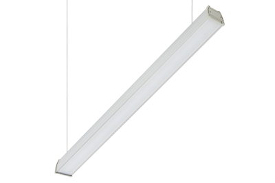 Линейный светильник LIRA 41W, 4100lm, 5000K, IP54, (87х80х1230), БАП 1ч,  серый