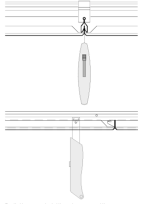 лезвие CLIP-IN DURLUM U1055  
