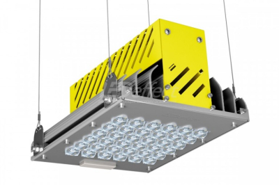 Свеьтильник подвесной взрывозащищенный Кедр Ех ССП 75W, 7900lm, 5000К, 328х225х147, КСС Г