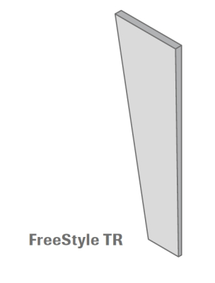 Панель OWAconsult FreeStyle TR 1200х400/200х40/20 мм, серый, 4 шт./уп.