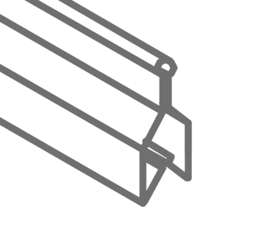 Профиль Nr.87B (38766) clip-in, L=4 м, 10 шт./уп.