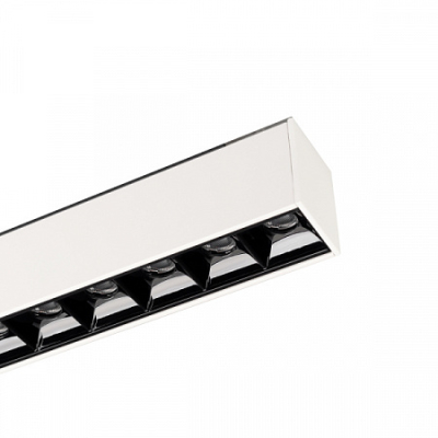 Светильник  MAG-LASER-45 12W, 890llm. 4000K, 322x35x43mm, белый, 15°,  без б/п