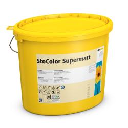Краска StoColor Supermatt, белая, арт. 09378-002, интерьер, силикон, stumpfmatt, 15 л/уп.