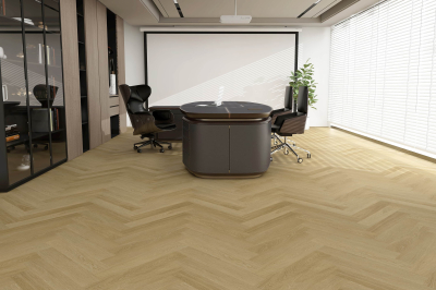 Herringbone Light Oak CDW 1064L-01  2,5мм / 0,55 мм / 153х765 мм, упак.1,873м2