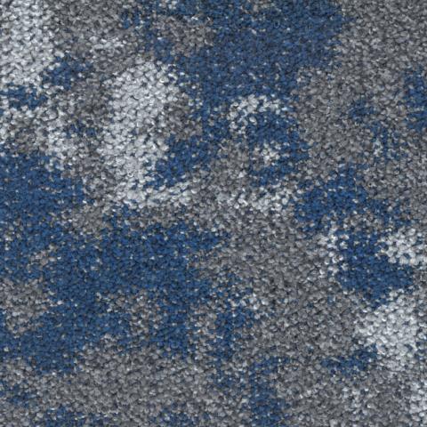 Ковровая плитка BLOQ (БЛОК) Create Small 517 Persian Blue 0.5x0.5 m