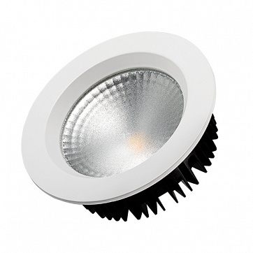 Встраиваемый светильник LTD-145WH 16W, 1280-1440lm, 4000K, IP44 145x55мм, б/п в комплекте