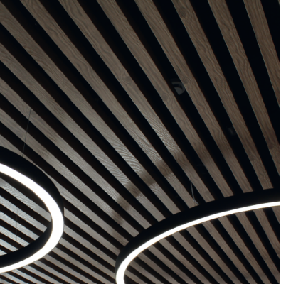 Кубообразная рейка GL Ш40/В30 White Wood Al 0,4 L=1,32м