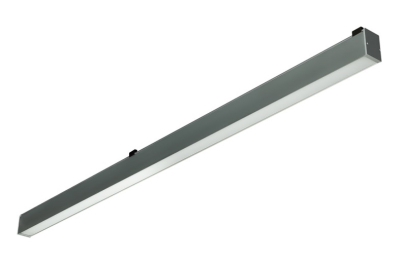 Линейный светильник FLORA 38W, 3600lm, 4000K, IP40 (50х70х1540), БАП 3ч,  серый 