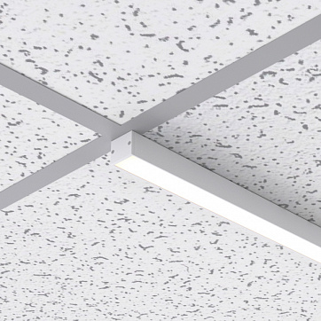 Светильник SNAP-STARLINE-FLAT-S600, 13W, 1238lm, 4000K, IP40, 600x25x28mm, без б/п