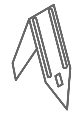 Клипса Nr.8041 фиксирующая, оцинк., 250 шт./уп.