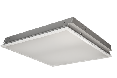Светильник Operlux 50W, 4700lm, 4000K, IP20, (588х607х80),БАП 1ч, opal-sand, грильято
