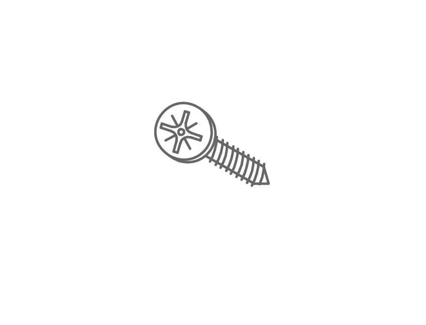 Саморез Nr.91, 5х25 мм, оцинк., 500 шт./уп.