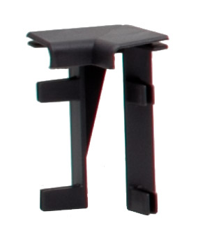 Угол внутренний Черный 24 (уп. 12 шт)