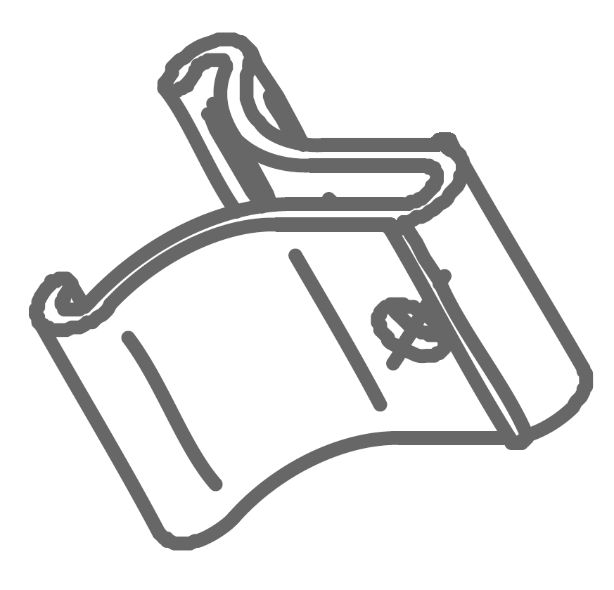 Зажим Nr.8093 пластиковый, высота 23,5 мм, белый, 100 шт./уп.
