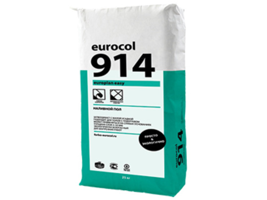 Нивелирующая масса Форбо Eurocol 914 Europlan Easy, 25 кг