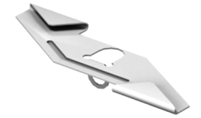 Клипса для Т24 с точечным подвесом, арт. 211175, 100 шт./уп.