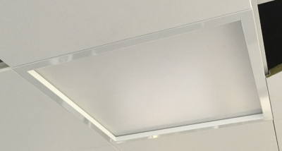 Рамка светильника 600х600 мм для кромки X, арт. 237040, белый, 1 шт./уп.