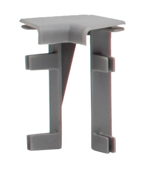 Угол внутренний Серый W55 (уп. 12 шт)