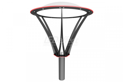 Светиник отраженного света Каштан 54W, 3630lm, 4000K, IP67,  (620х761), колпак сфера