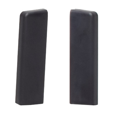 Заглушки (левая-правая) Темно-Серый 160К54 (уп. 12 пар)