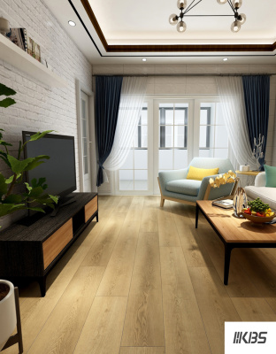 ПВХ плитка KBS floor (КБС флоор) Wood collection Hatton Oak VL 88068L-005 2,5мм / 0,55 мм / 187х1219 мм, упак.3,647м2 Коричневый