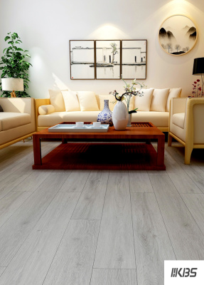 ПВХ плитка KBS floor (КБС флоор) Wood collection Vasa Oak VL 88076-003 2,5мм / 0,55 мм / 187х1219 мм, упак.3,647м2 Серый