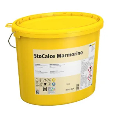Покрытие StoCalce Marmorino, натур.белый, арт. 01321-022, декоративное, известь, 5 кг/уп.