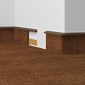 Плинтус | TLE 55 ковровый плинтус без фурнитуры