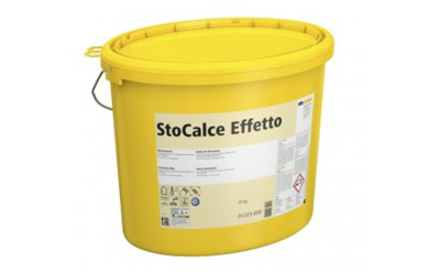 Покрытие StoCalce Effetto, колерованная, арт. 01323-008, декоративное, известь, 25 кг/уп.