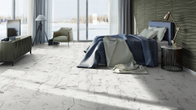 ПВХ плитка Tarkett Lounge Lounge DIGI Sander DJ 457х457  Белый