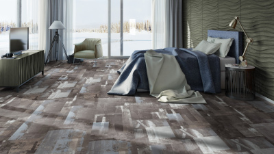 ПВХ плитка Tarkett Lounge Lounge DIGI Oliver DJ 457,2х457,2 mm  Серый