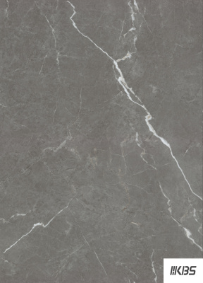 ПВХ плитка KBS floor (КБС флоор) Marble Marble 003 VL89734-003 2,5мм / 0,55 мм /  600х600 мм, упак.4,32м2 Серый
