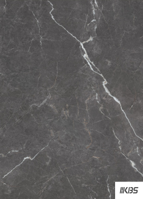ПВХ плитка KBS floor (КБС флоор) Marble Marble 005 VL89734-005 2,5мм / 0,55 мм /  600х600 мм, упак.4,32 м2 Серый, темный