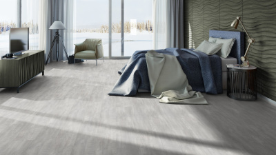 ПВХ плитка Tarkett Progressive House Mario 200.8х1220  Серый, светлый