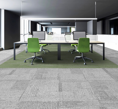 Ковровая плитка Innovflor Universe 04 0.5*0.5 м 100% ПОЛИАМИД Solution dyed Серый