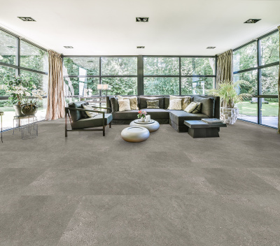 ПВХ плитка Vertigo (Вертиго) Vertigo Inspire Inspire 9501 Concrete Grey - 457.2 x 457.2мм (упак.3,34м2) Серый