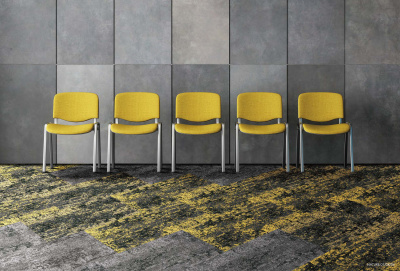 Ковровая плитка Innovflor Nature 04 0.5*1.00 м 100% ПОЛИАМИД Solution dyed Желтый