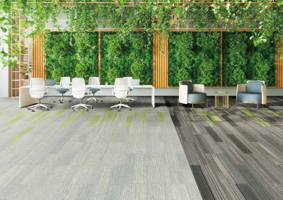 Ковровая плитка Innovflor Colorline 1A 0.25*1.00 м 100% ПОЛИАМИД Solution dyed Серый