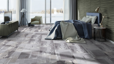 ПВХ плитка Tarkett Lounge Lounge DIGI Thomas DJ 457х457  Серый