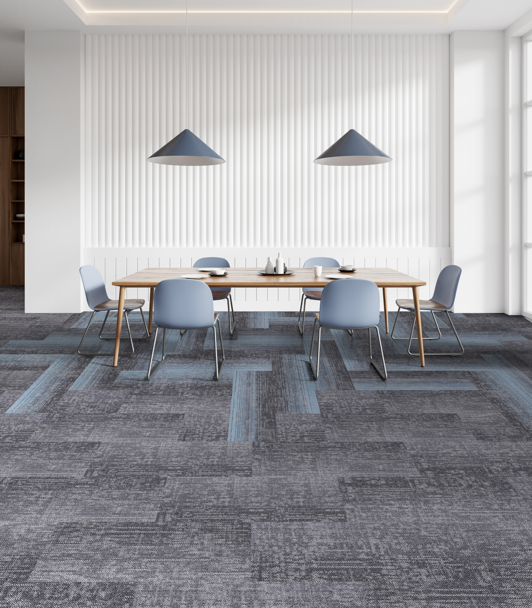 Ковровая плитка Innovflor Mirage 01L 0.33*1 м Серый