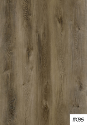 ПВХ плитка KBS floor (КБС флоор) Wood collection European Oak KBS 305L-11 2,5мм / 0,55 мм / 187х1219 мм, упак.3,647м2 Коричневый