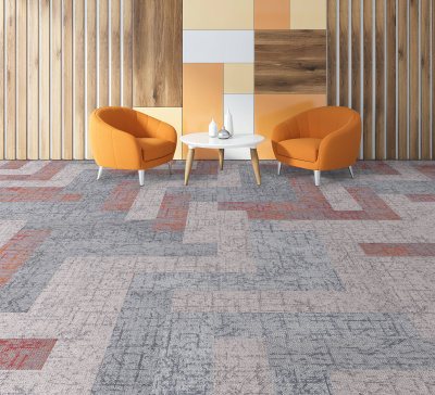 Ковровая плитка Innovflor Memories 10 0.25*1 м 100% ПОЛИАМИД Solution dyed Серый