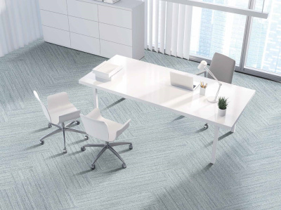 Ковровая плитка Innovflor Deepline 01 0.25*1.00 м 100% ПОЛИАМИД Solution dyed Серый