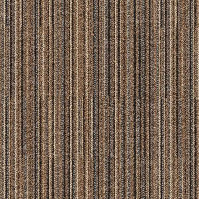 Ковровая плитка Tecsom | 3710 Linear Spirit Multicolore ligne 156 0,5х0,5 м 