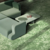 Ковровая плитка BLOQ (БЛОК) Solace (Milan) 630 Fern 0.5x0.5 m 