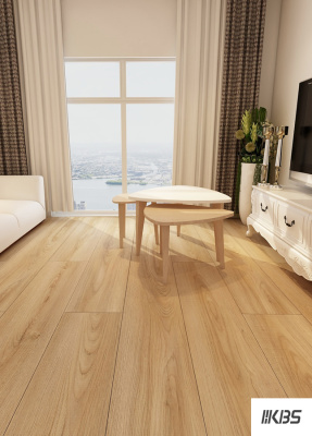 ПВХ плитка KBS floor (КБС флоор) Wood collection Sourdon Oak VL 88088 2,5мм / 0,55 мм / 187х1219 мм, упак.3,647м2 Бежевый, темный